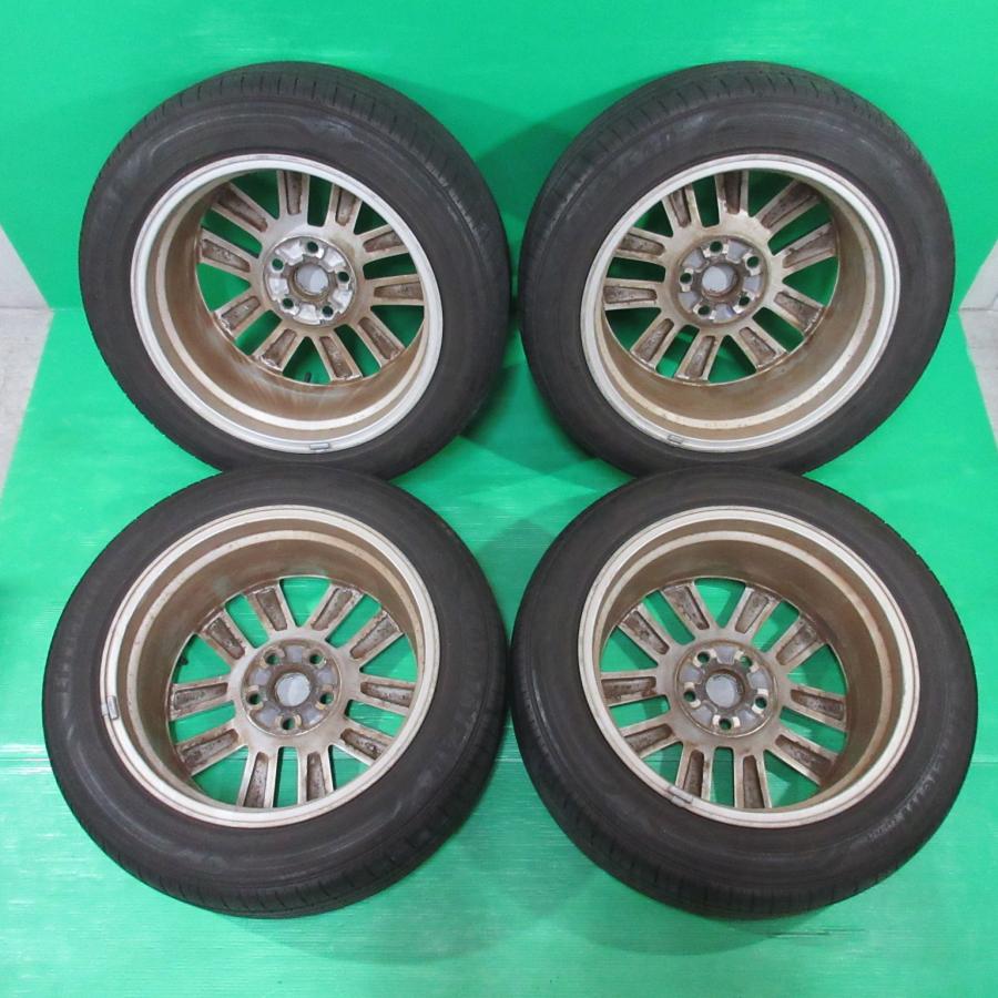 クラウン トヨタ 210系 アスリート純正 215/55R17 夏タイヤ 50%山 