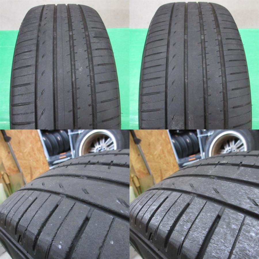クラウン トヨタ 210系 アスリート純正 215/55R17 夏タイヤ 50%山 
