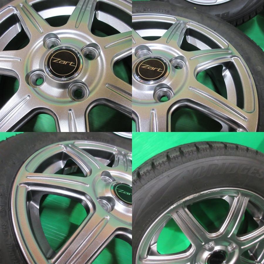 ブリザック VRX2 良品 ムーヴ 155/65R14 2025年バリ山スタッドレス 85 