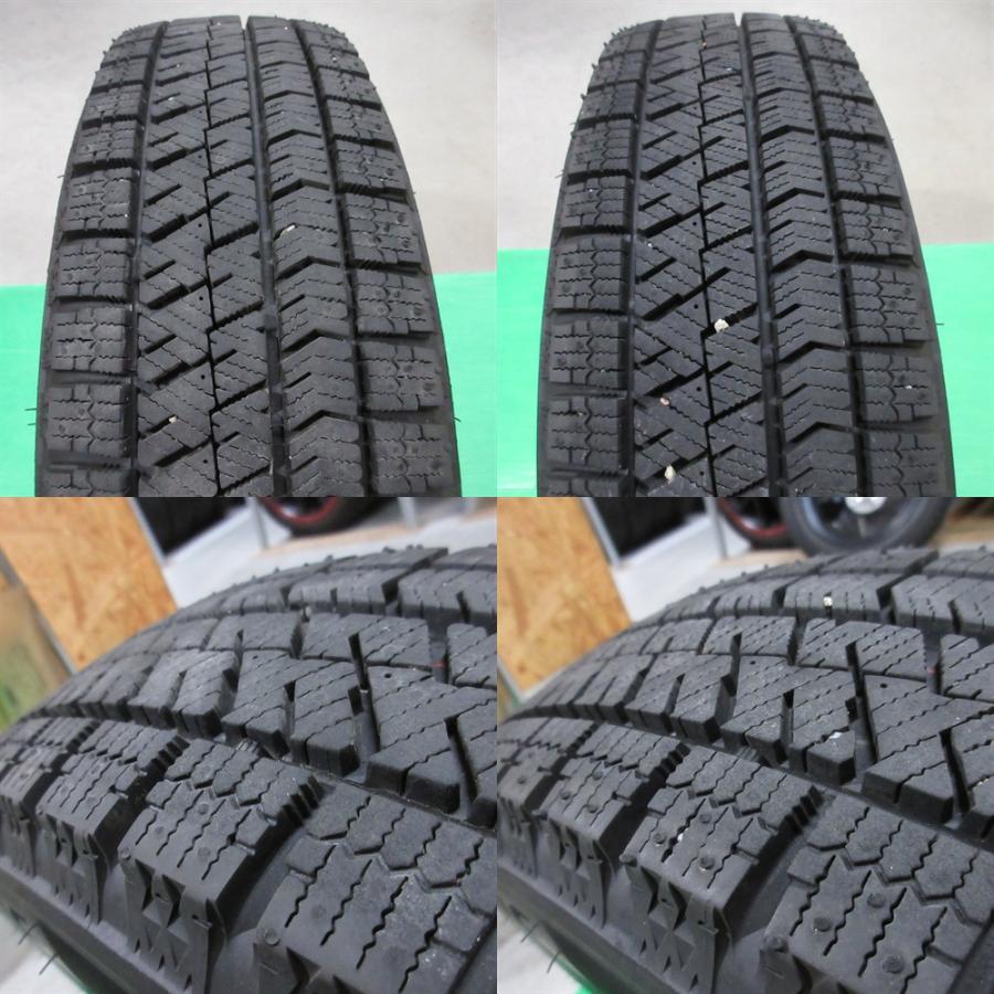 ブリザック VRX2 良品 ムーヴ 155/65R14 2025年バリ山スタッドレス 85 