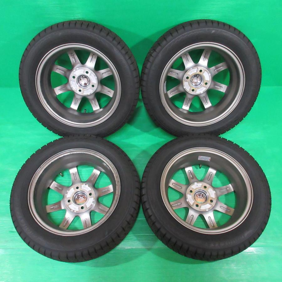 アイスナビ 訳有 ワゴンR 155/65R14 2025年超バリ山スタッドレス 95%山 