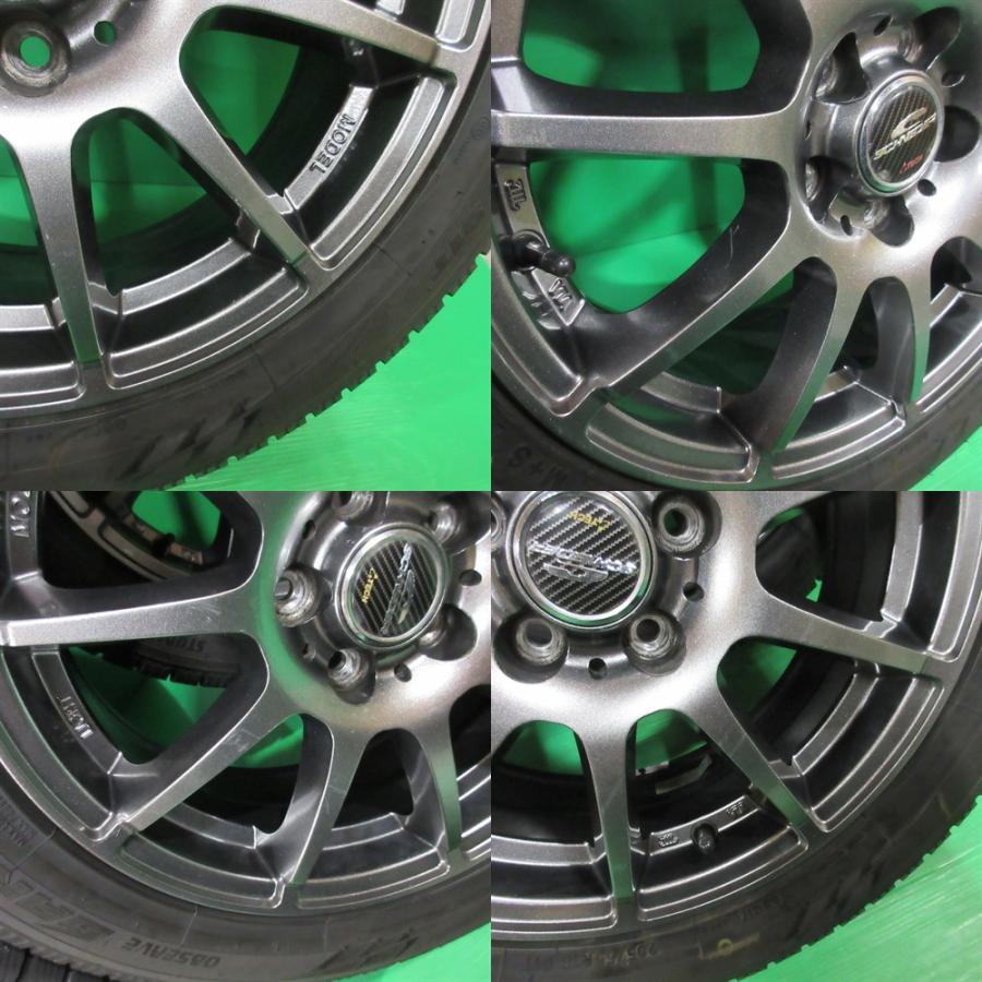 GARIT 86 BRZ 205/55R16 超バリ山スタッドレス 90-95%山 TOYO GIZ 4本