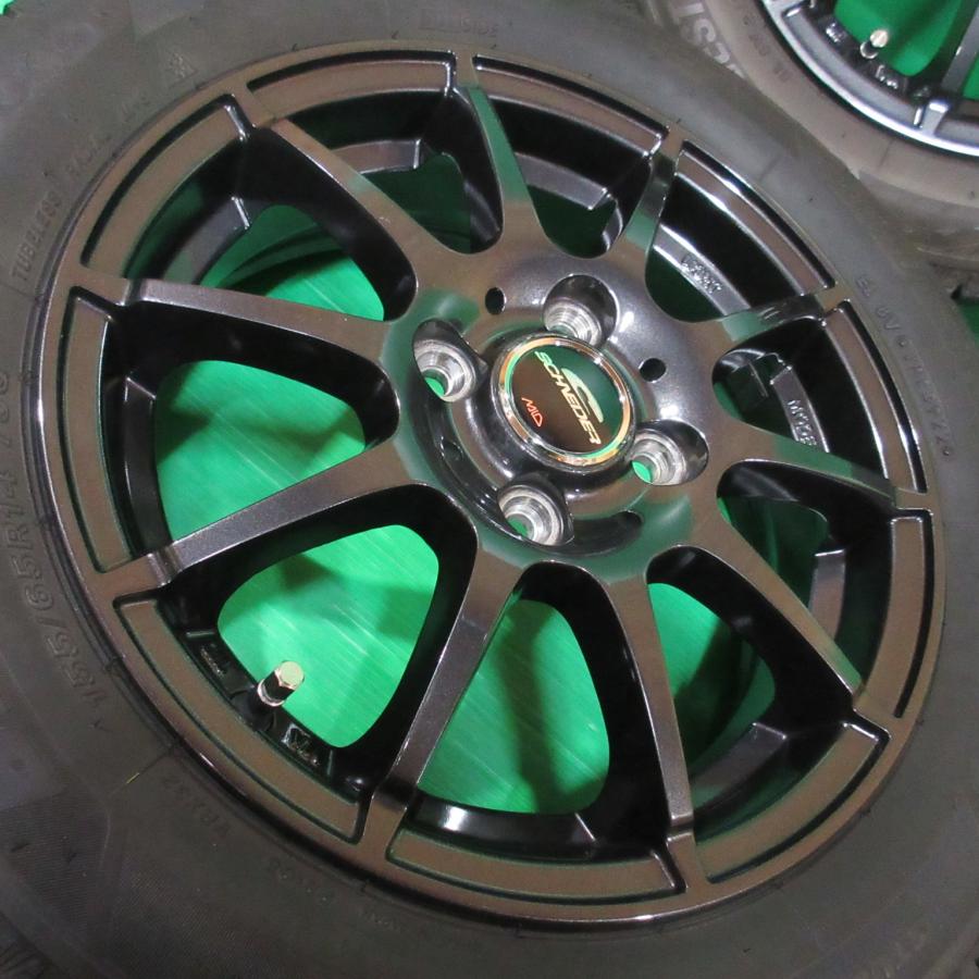 ブリザック VRX3 N-BOX 155/65R14 スタッドレス 70%-80%山 BRIDGESTONE 
