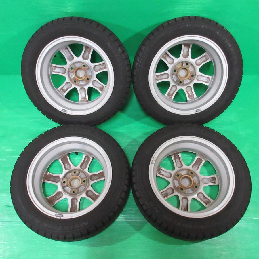 タント タント純正 155/65R14 2023年バリ山スタッドレス 80%-90%山 