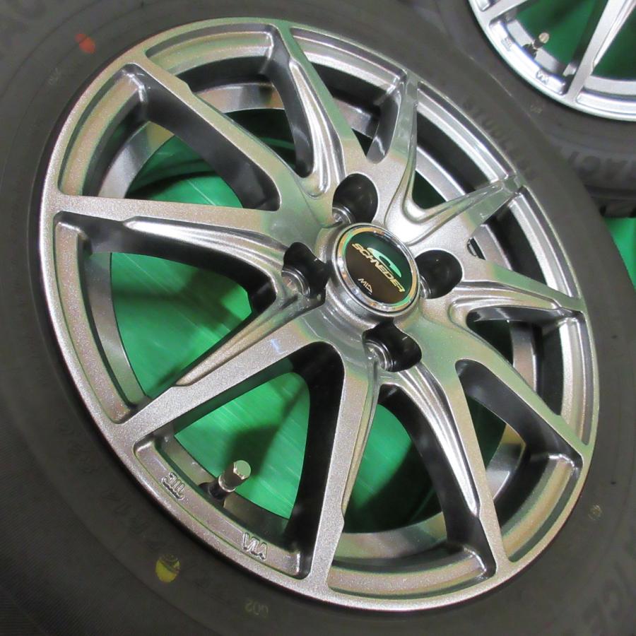 シュナイダー ノート 175/65R14 2024年バリ山スタッドレス 80%山