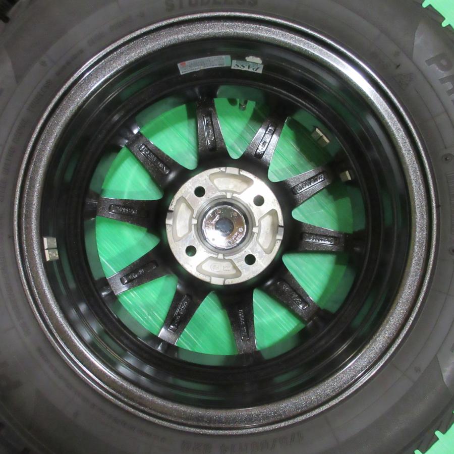 【SR279】送料無料●2024年製造 約8~8.5部山◆PRACTIVA ICE BP02 ◆175/65R14◆4本 シュナイダー ノート 175/65R14 2024年バリ山スタッドレス 80%山