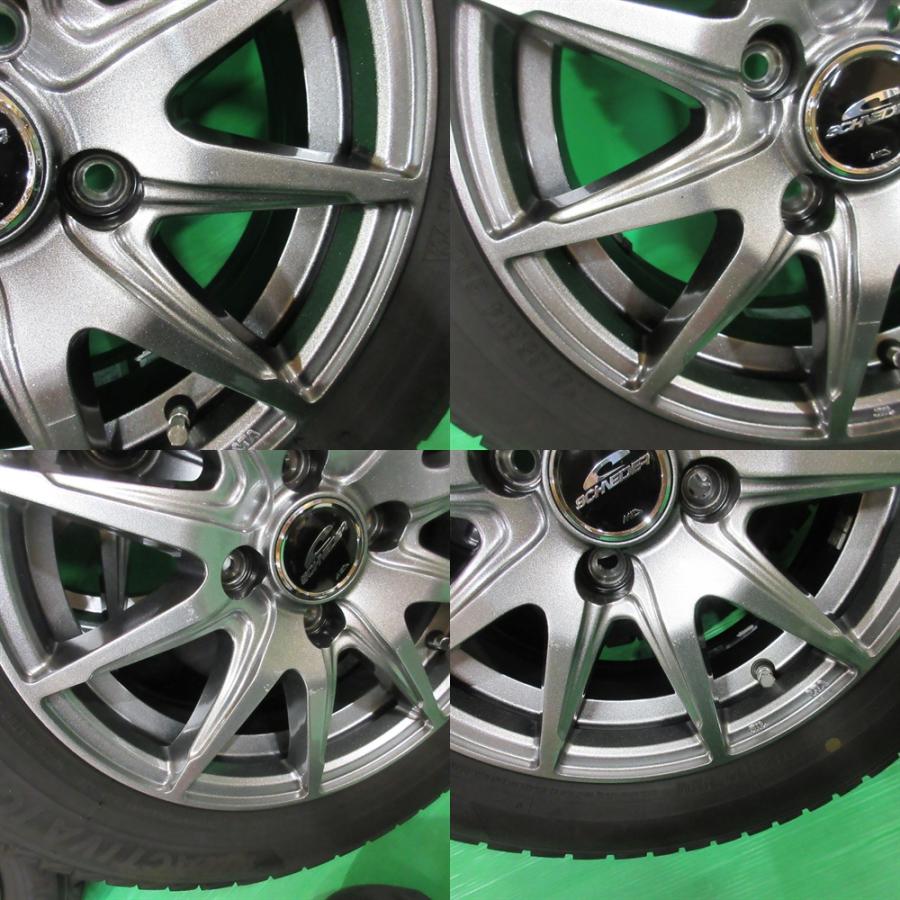 シュナイダー ノート 175/65R14 2024年バリ山スタッドレス 80%山