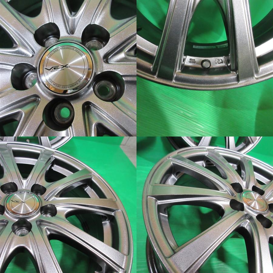良品 アルミホイール 16×6.5J 5穴PCD100 +45 VEX インプレッサ 86 BRZ 