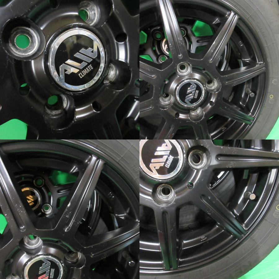 NEWNO タント 155/65R14 2024年バリ山夏タイヤ 85-90%山 BRIDGESTONE 4