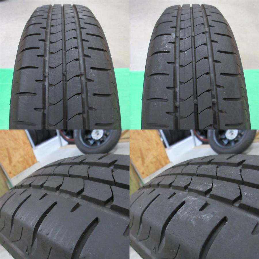 NEWNO タント 155/65R14 2024年バリ山夏タイヤ 85-90%山 BRIDGESTONE 4