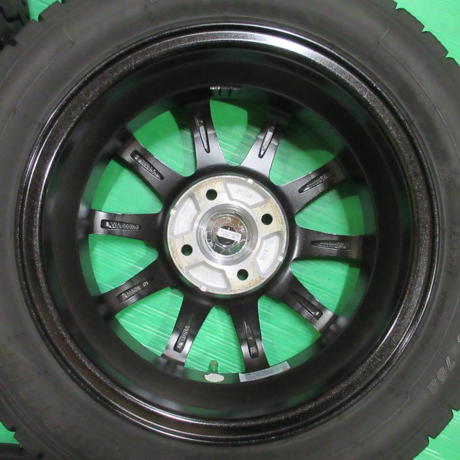 155/65R14グッドイヤーアイスナビ7 2023年バリ山4本アルミ付NBOX アイスナビ 7 N-BOX 155/65R14 2024年バリ山スタッドレス 80%-90%山