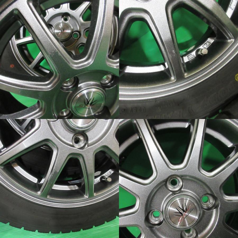アイスナビ 7 N-BOX 155/65R14 2024年バリ山スタッドレス 80%-90%山