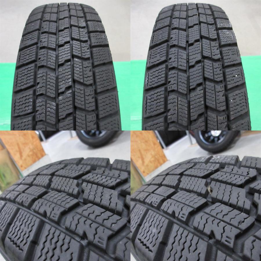 アイスナビ 7 N-BOX 155/65R14 2024年バリ山スタッドレス 80%-90%山