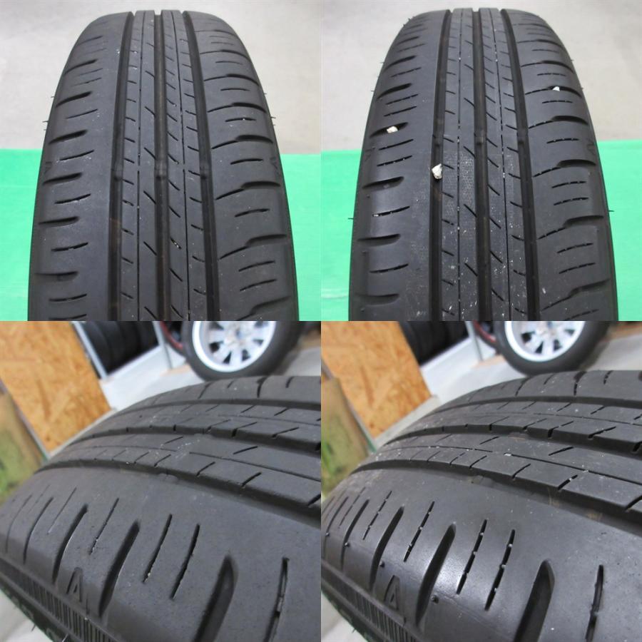日産（NISSAN） 美品 デイズ純正 155/65R14 夏タイヤ 60%-70%山 DUNLOP 