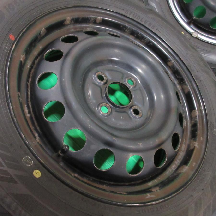 アクア トヨタ アクア純正 185/60R15 バリ山スタッドレス 85-90%山