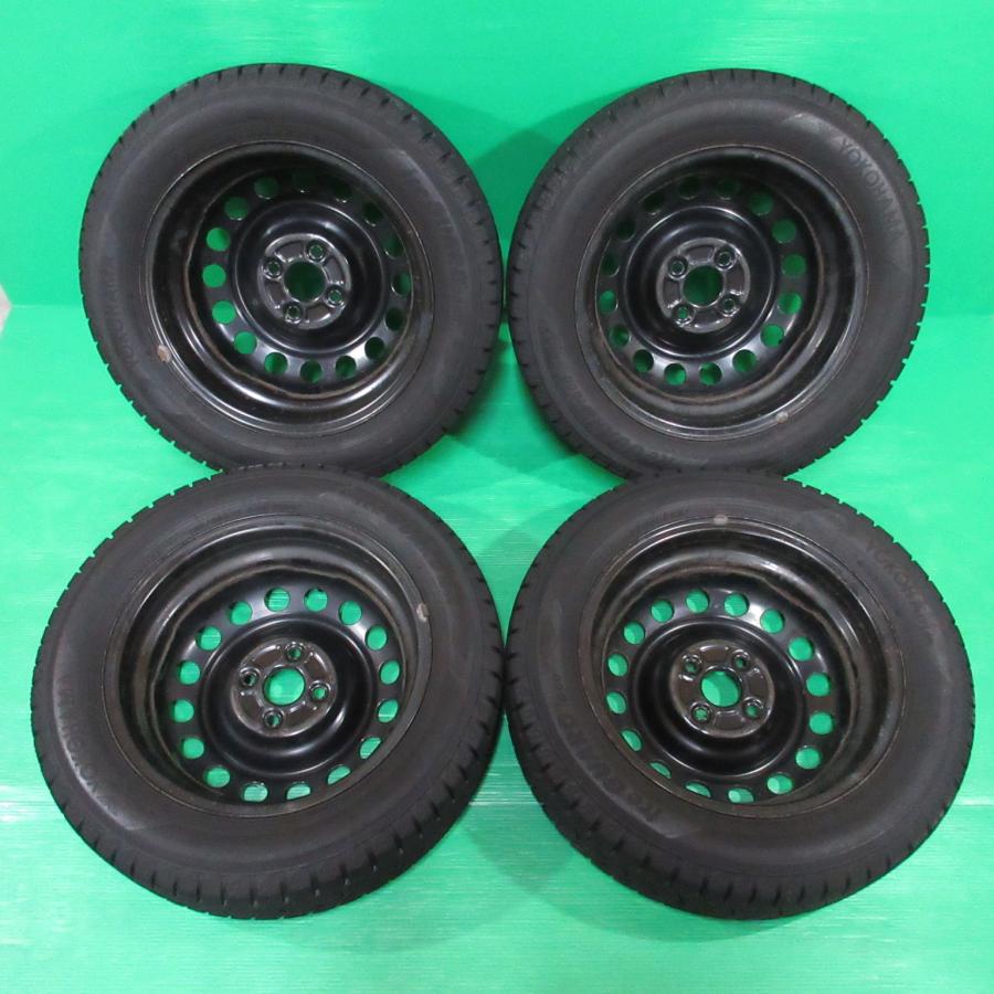 アクア トヨタ アクア純正 185/60R15 バリ山スタッドレス 85-90%山
