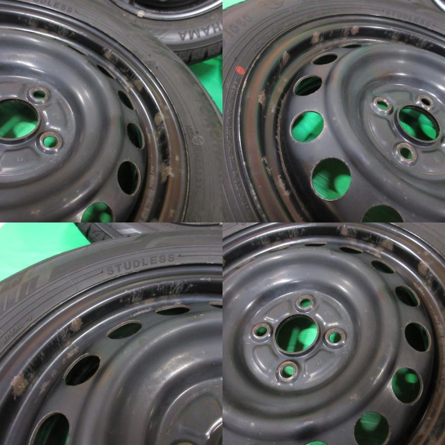 アクア トヨタ アクア純正 185/60R15 バリ山スタッドレス 85-90%山