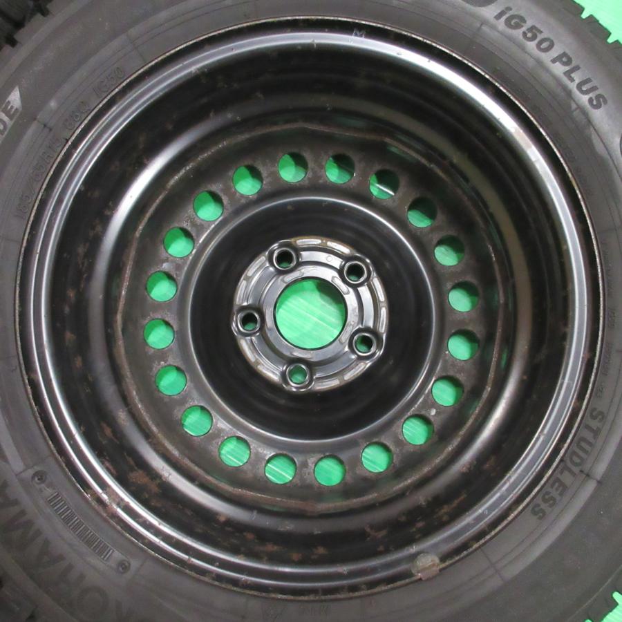 フリード ホンダ フリード純正 185/65R15 バリ山スタッドレス 90%山
