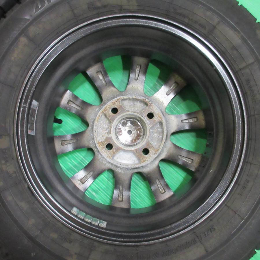 NEWNO 良品 アルト 145/80R13 2023年バリ山夏タイヤ 80%-85%山