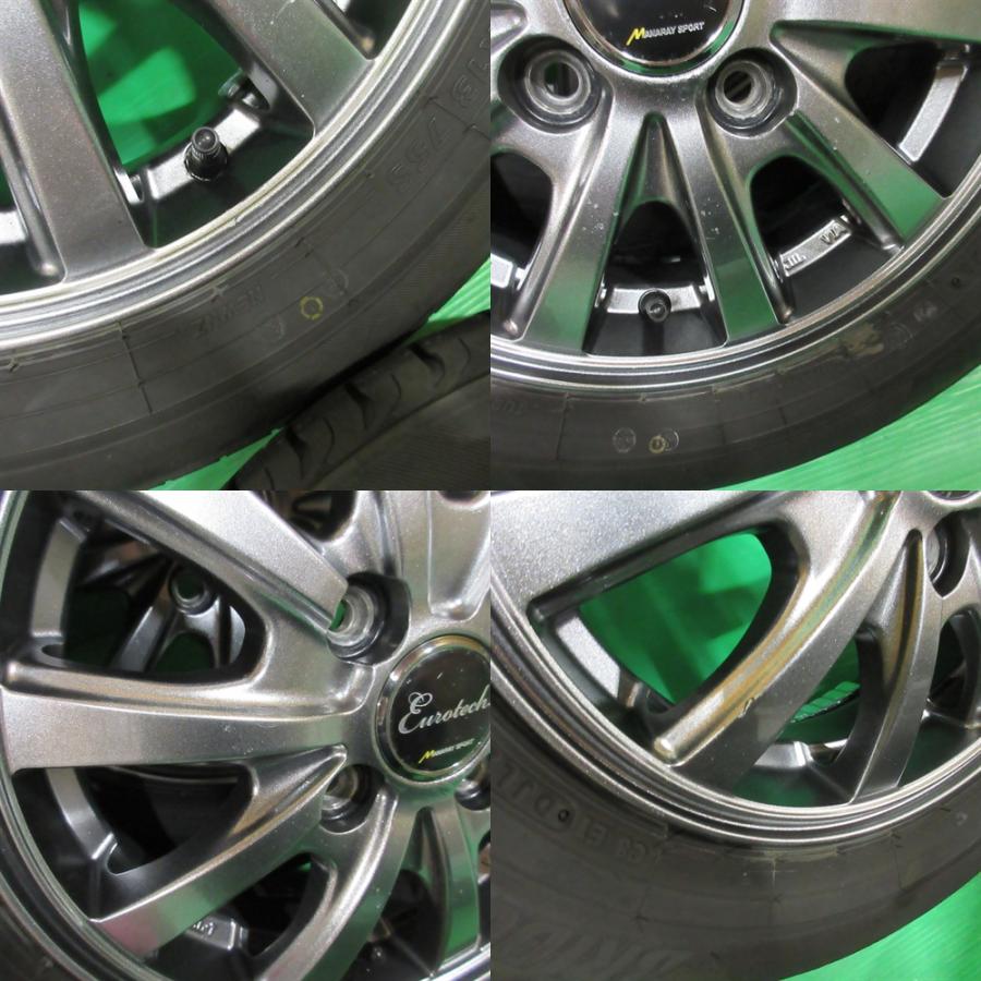 NEWNO 良品 アルト 145/80R13 2023年バリ山夏タイヤ 80%-85%山