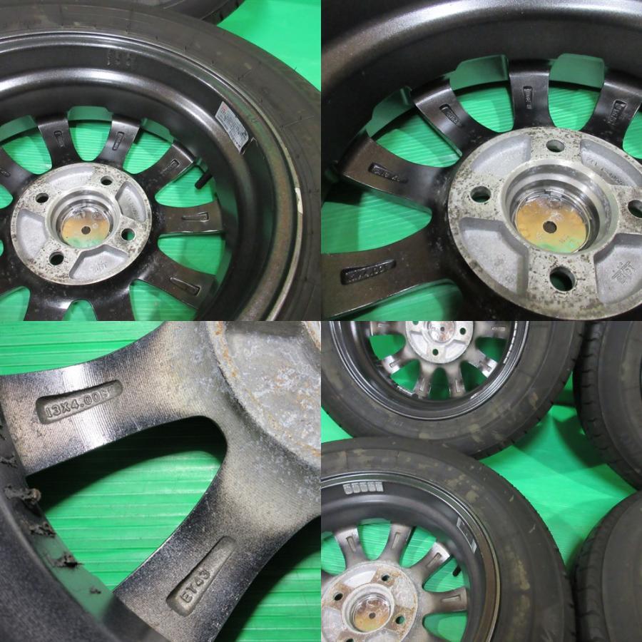 NEWNO 良品 アルト 145/80R13 2023年バリ山夏タイヤ 80%-85%山