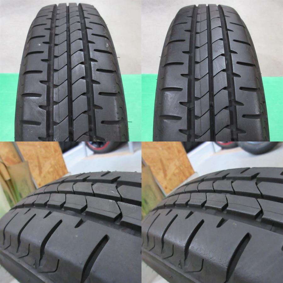 NEWNO 良品 アルト 145/80R13 2023年バリ山夏タイヤ 80%-85%山 