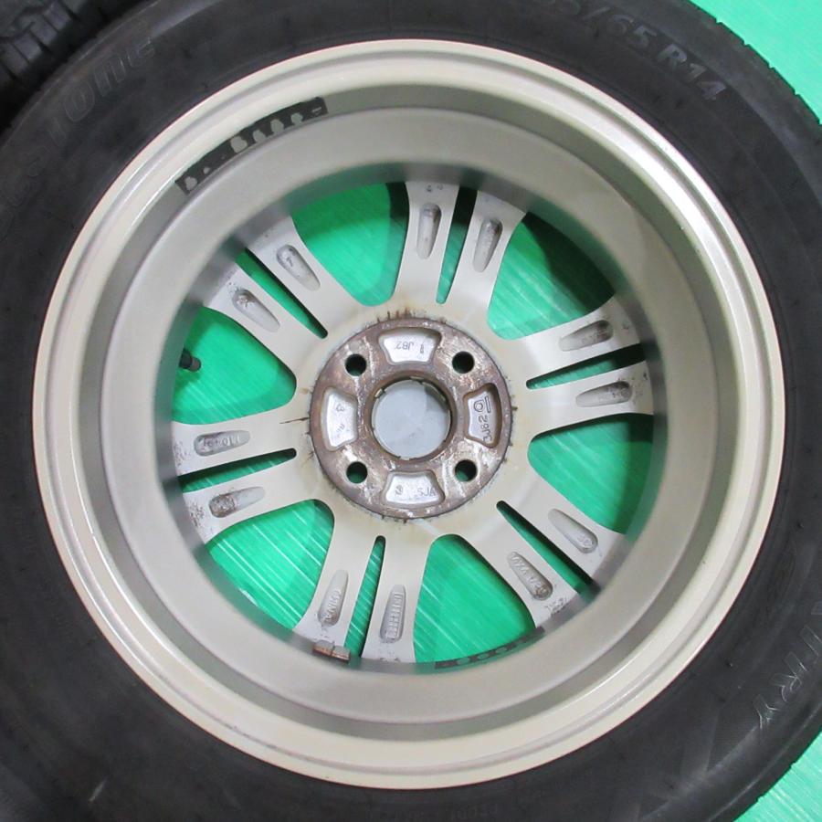 N-BOX ホンダ N-BOX純正 155/65R14 夏タイヤ 50%-65%山 BRIDGESTONE