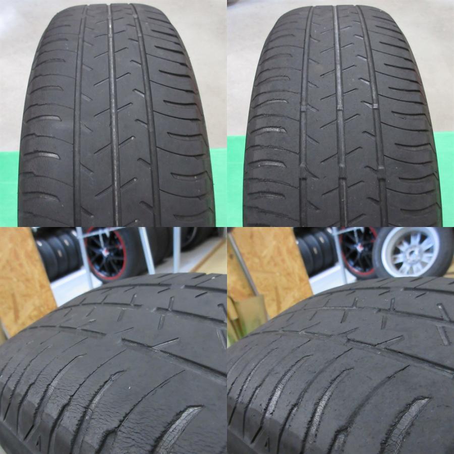 ノート 日産 E12 ブラックアロー純正 185/65R15 タイヤ要交換 