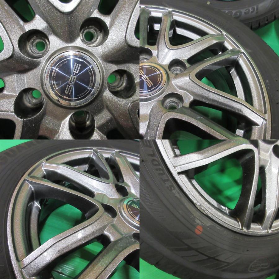 アイスガード 6 フリード 185/65R15 バリ山スタッドレス 80%-85%山 