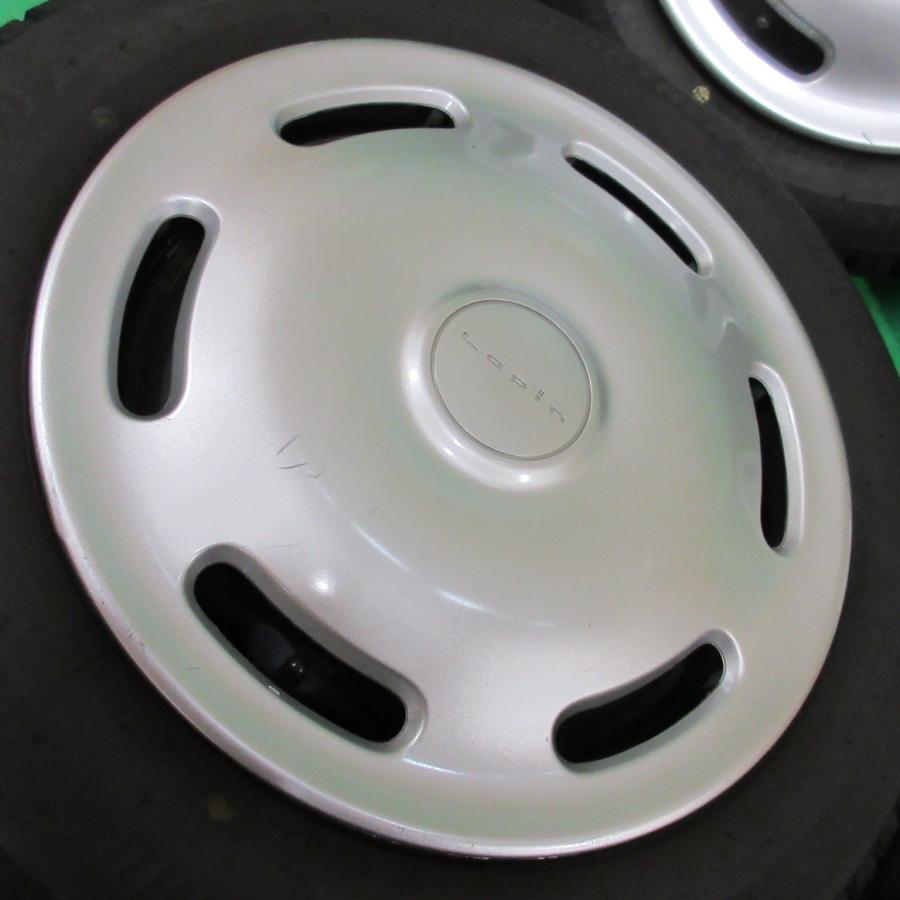 ラパン スズキ ラパン純正 155/65R14 2024年バリ山スタッドレス 85%-90