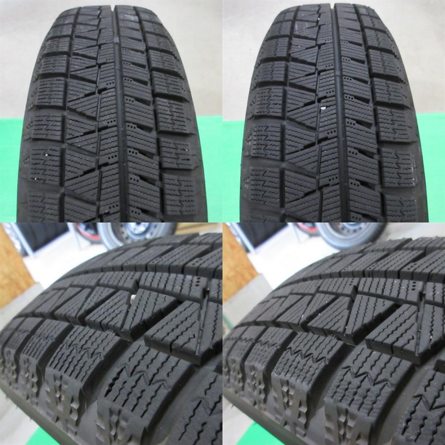 ラパン スズキ ラパン純正 155/65R14 2024年バリ山スタッドレス 85%-90