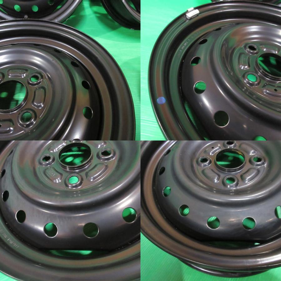 スペーシア 新車外し スズキ スペーシア純正鉄ホイール 14×4.5J 4穴