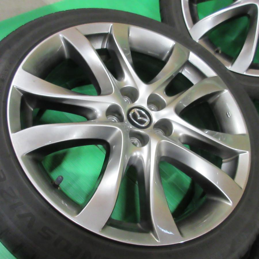 アテンザ マツダ GJ型 アテンザ純正 225/45R19 夏タイヤ 40%-50%山 4本