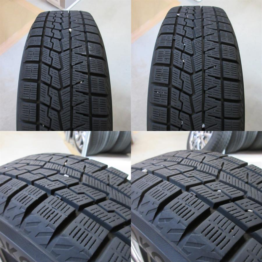 GT系 フリード 185/65R15 2024年バリ山スタッドレス 85%山 YOKOHAMA iceGUARD7 4本 5穴PCD114.3 6J +43 アベニール カペラ 中古新潟 | アイスガード 7 | 07