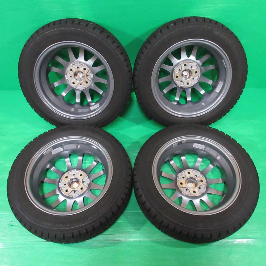 良品 N-BOX 155/65R14 バリ山スタッドレス 80%-85%山 DUNLOP WINTERMAXX02 4本 4穴PCD100 4.5J +45 N-ONE N-WGN ホンダ車専用 中古新潟 | WINTER MAXX 02 | 02