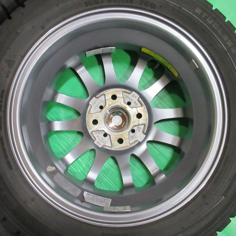 良品 N-BOX 155/65R14 バリ山スタッドレス 80%-85%山 DUNLOP WINTERMAXX02 4本 4穴PCD100 4.5J +45 N-ONE N-WGN ホンダ車専用 中古新潟 | WINTER MAXX 02 | 03