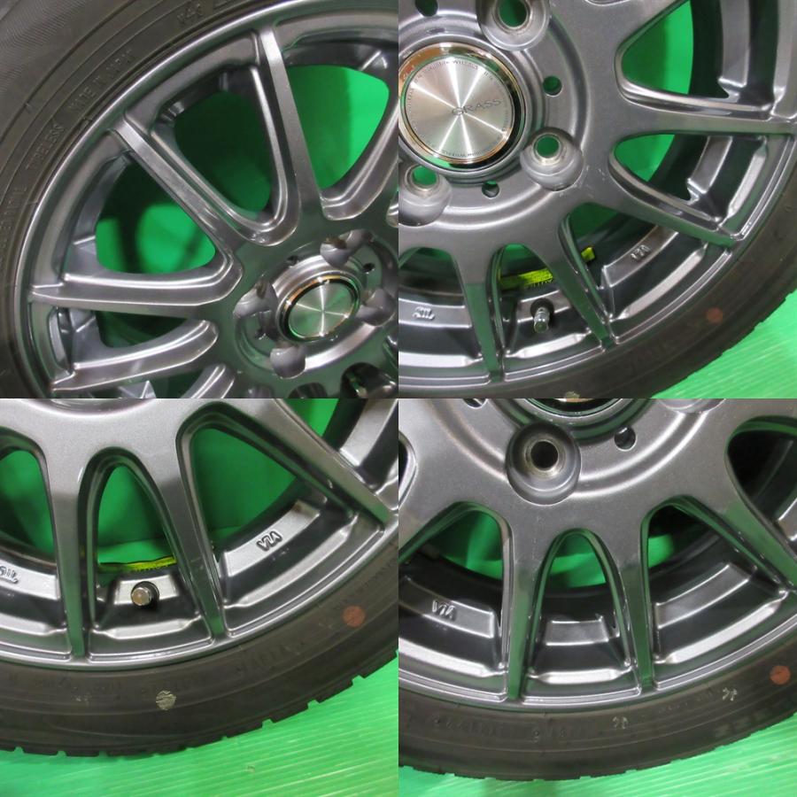 良品 N-BOX 155/65R14 バリ山スタッドレス 80%-85%山 DUNLOP WINTERMAXX02 4本 4穴PCD100 4.5J +45 N-ONE N-WGN ホンダ車専用 中古新潟 | WINTER MAXX 02 | 05