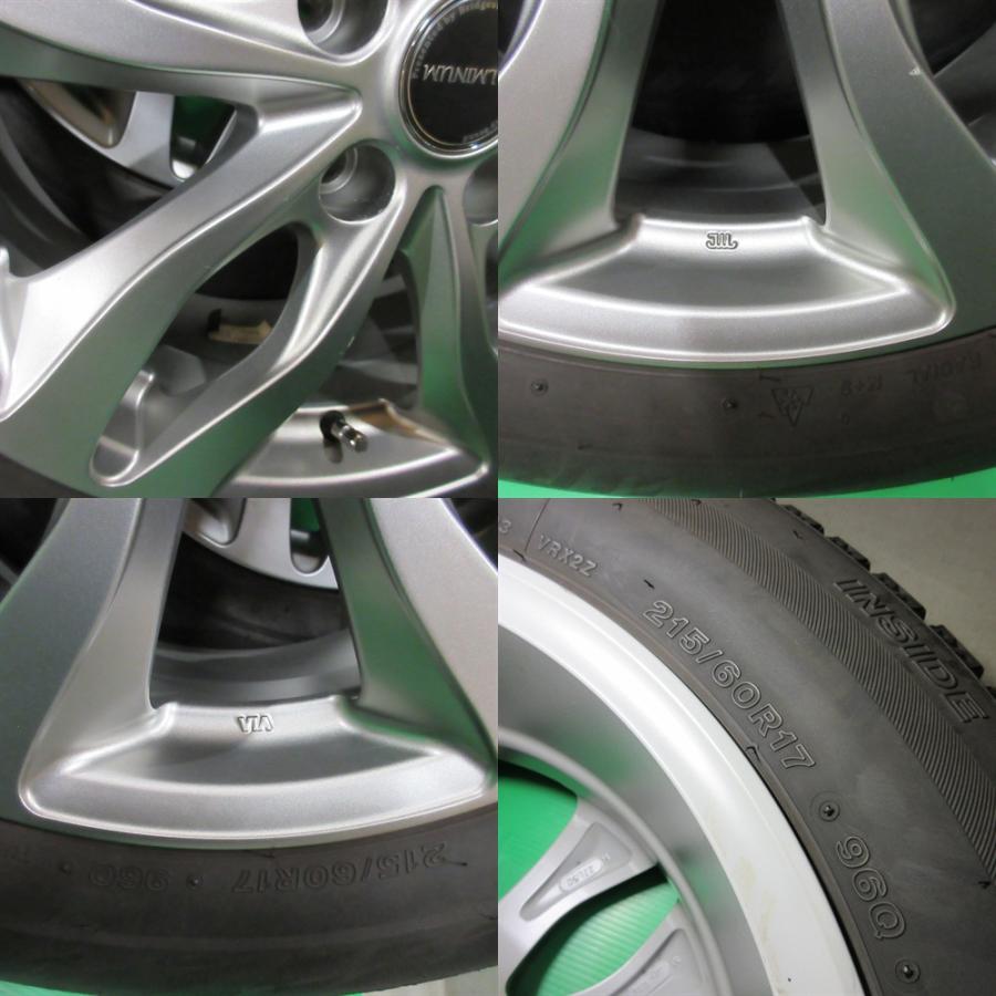 ブリザック VRX2 カローラクロス 215/60R17 バリ山スタッドレス 80-85