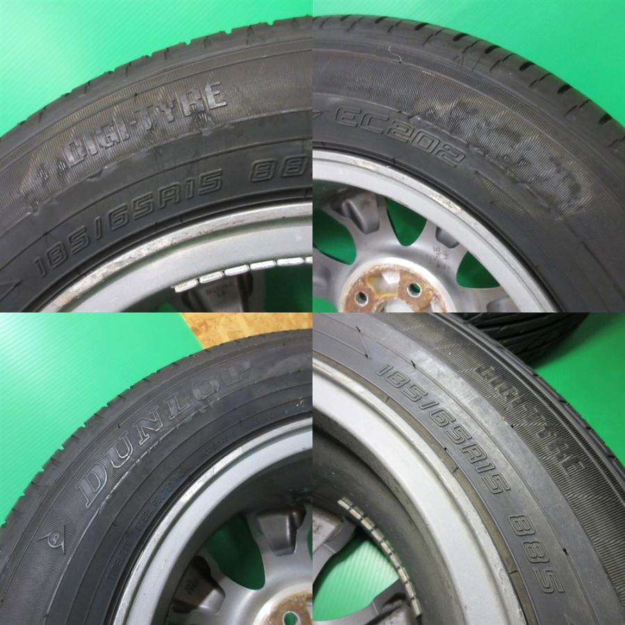 ホンダ純正 フリード 185/65R15 夏タイヤ フリード ホンダ フリード純正 185/65R15 超バリ山夏タイヤ 90%-95%山