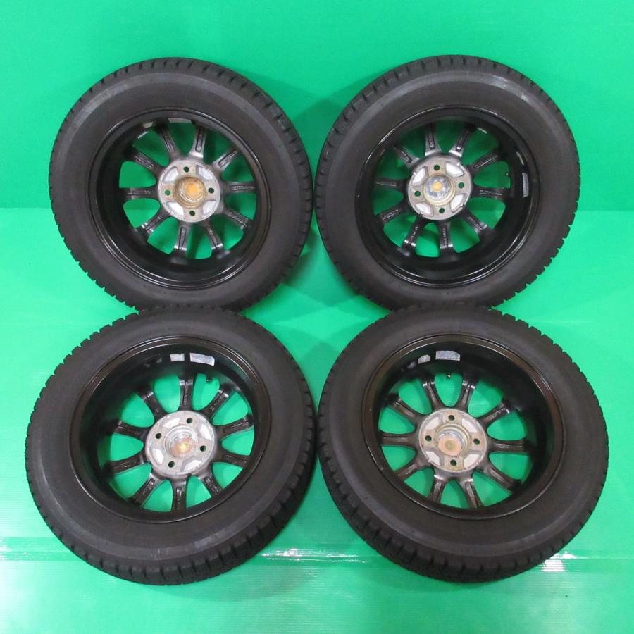 ブリザック VRX2 ミライース 155/65R14 2023年バリ山スタッドレス 85