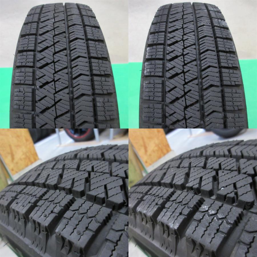 ブリザック VRX2 ミライース 155/65R14 2023年バリ山スタッドレス 85