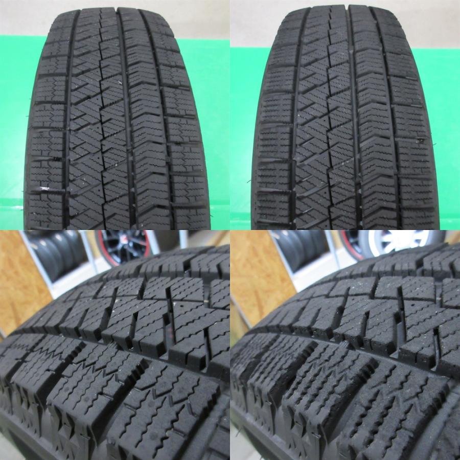 2023年製 BS VRX2 185/65R15　中古バリ山4本　フリード等 ブリザック VRX2 良品 フリード 185/65R15 2023年バリ山スタッドレス