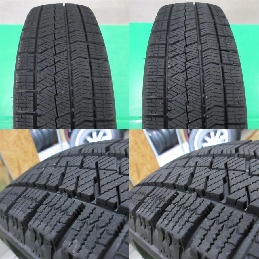 2023年製 BS VRX2 185/65R15　中古バリ山4本　フリード等 ブリザック VRX2 良品 フリード 185/65R15 2023年バリ山スタッドレス