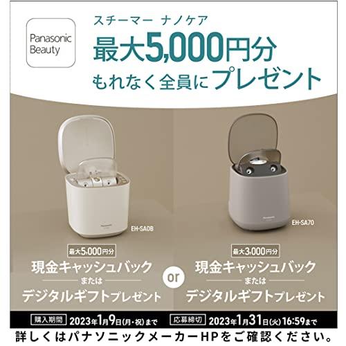 半額 パナソニック スチーマー ナノケア ゴールド調 EH-SA0B-N W温冷