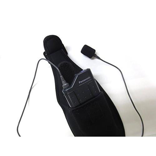 Audio Nexsusマイクベルト インストラクターワイヤレスマイクポーチ 【業務用】Panasonic WX4300B、WX1800