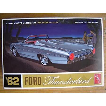 【メーカー直送】 AMT 並行輸入品 AMT682 成型色 サンダーバード フォード 1962 1/25 乗用玩具一般