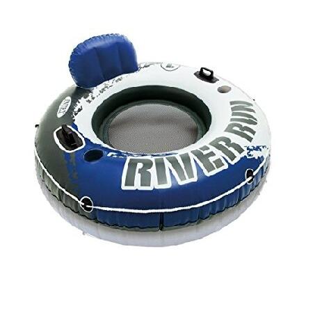 オリジナル  Water Inflatable Lounge Sport I Run River Intex Float 並行輸入品 Diameter 53 浮き具
