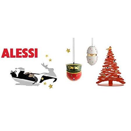 Bark Alessi クリスマスオーナメント レッド Christmas ?v for