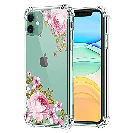 楽天 11ケース Iphone 花柄 並行輸入品 バンパー付き 透明 Iphone用ケース Venouziou Gr