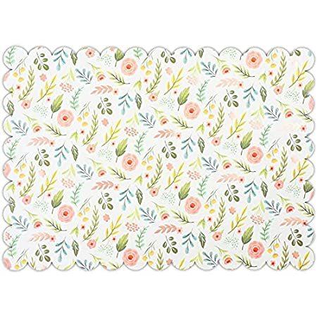 絶妙なデザイン Sparkle And Bash ペーパープレースマット テーブル用 フローラルプレースマット 14 X 10インチ 50枚パック 並行輸入品 Plazamedspa Com